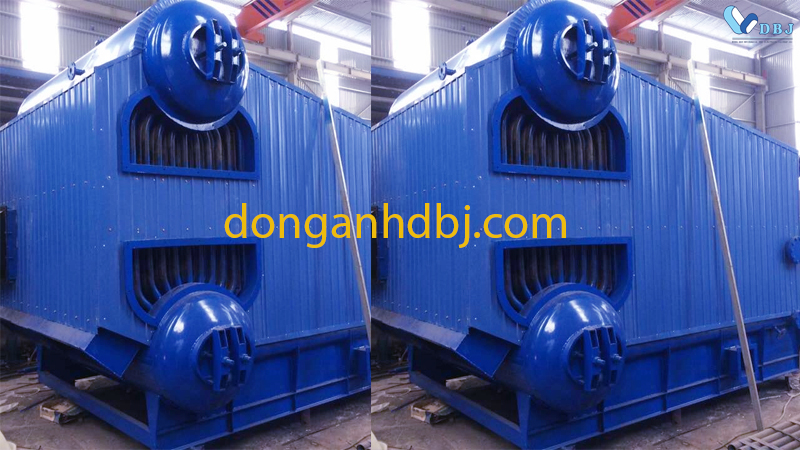 Nồi hơi 2 balong công suất 1 tấn/giờ