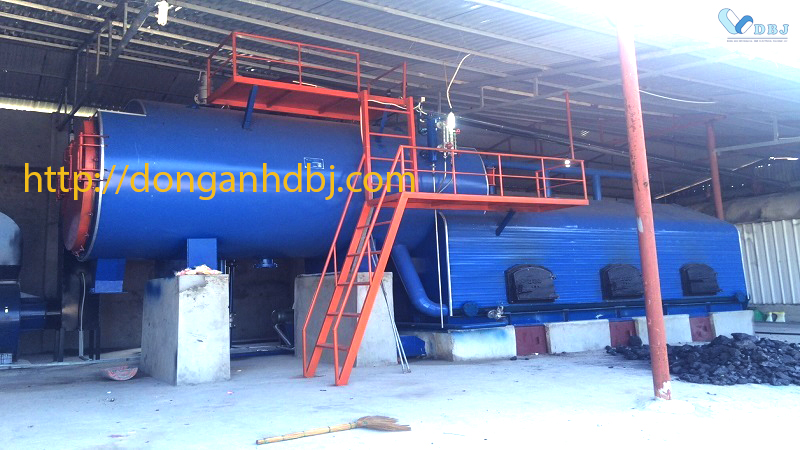 Nồi hơi đốt buồng riêng (đốt than, củi)