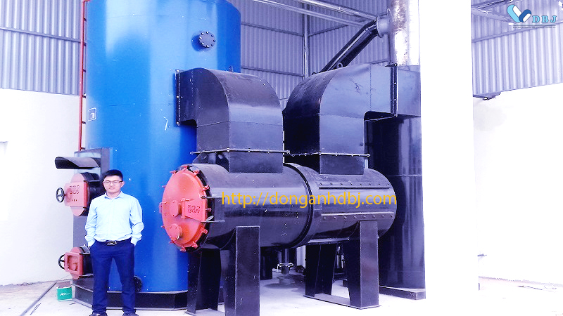Nồi hơi đốt vải vụn 