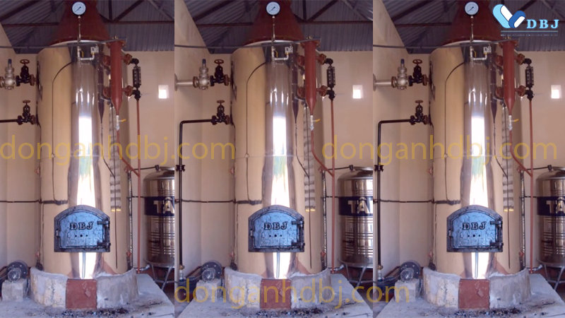 Nồi hơi đứng công suất 350kg/giờ