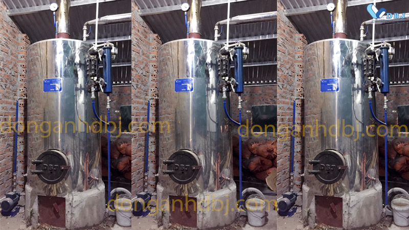Nồi hơi đứng công suất 500kg/giờ