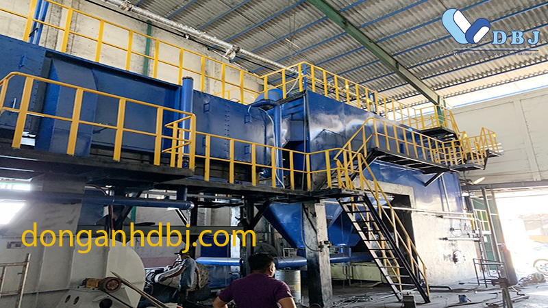 Nồi hơi tầng sôi công suất 6,5 tấn hơi/giờ