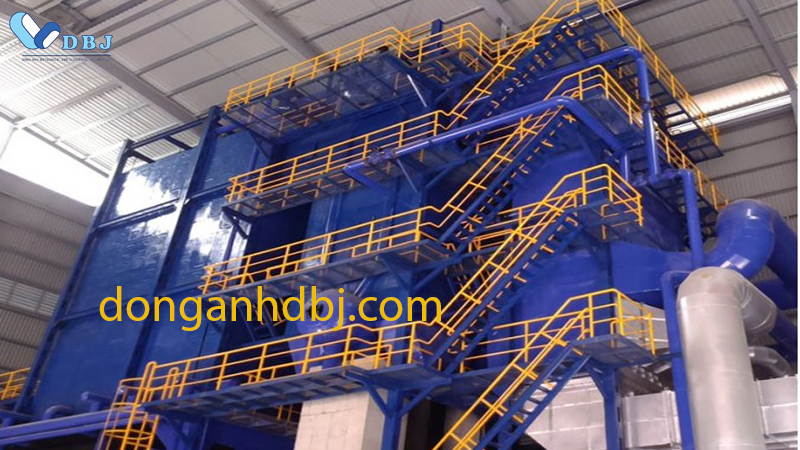 Nồi hơi tầng sôi công suất 7 tấn hơi/giờ