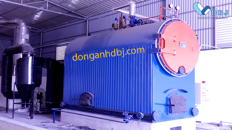 Nồi hơi đốt bụng công suất 3 tấn/giờ