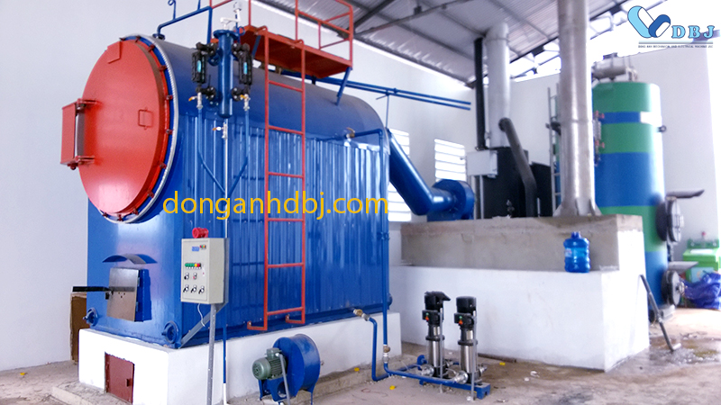 Nồi hơi đốt bụng công suất 2,5 tấn/giờ