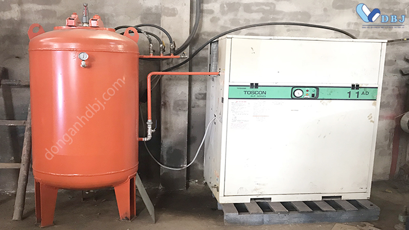 Vai trò của bình nén khí trong sản xuất